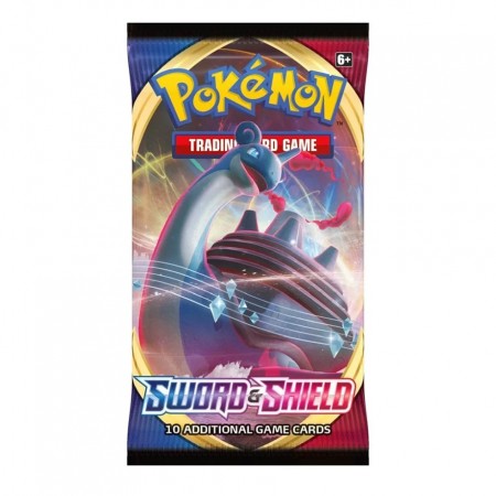 Pokemon Sword & Shield Booster kortų papildymas (10 kortų) (anglų k.)